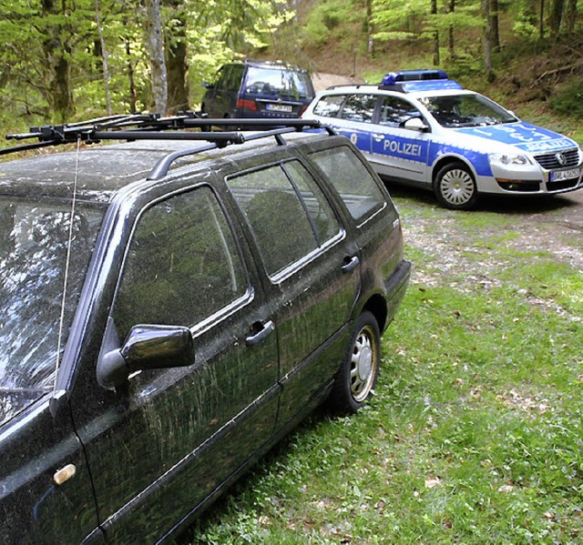 Im Bereich Prger Bden bei Bernau wur...tern das Auto des Vermissten entdeckt.  | Foto: aqfo