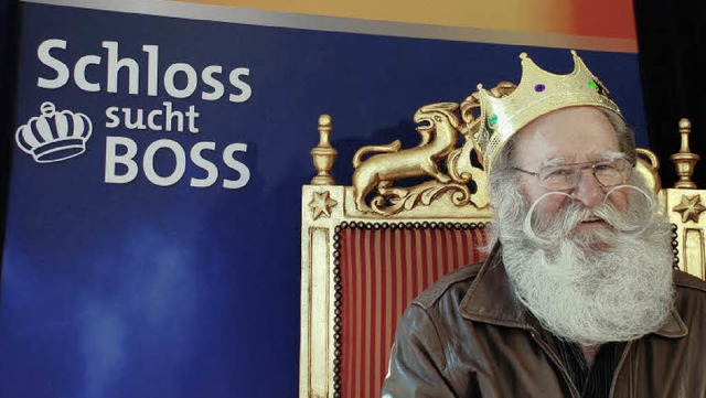 Dieter Wiezorek bt schon mal als Boss im Schloss.  | Foto: gertrude siefke