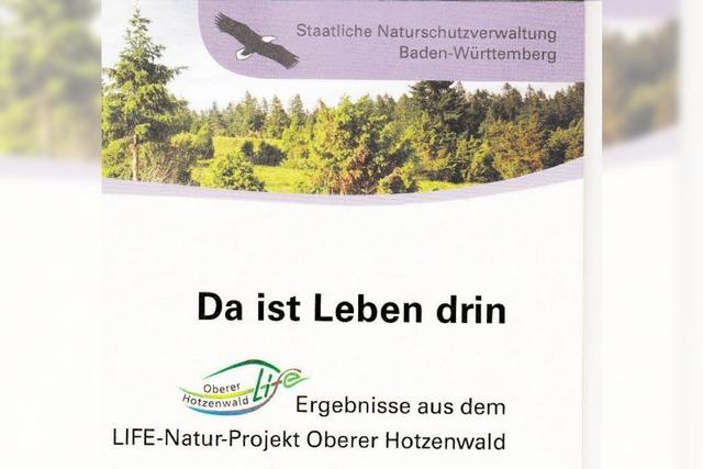Es gibt eine Broschüre zum Life-Natur-Projekt