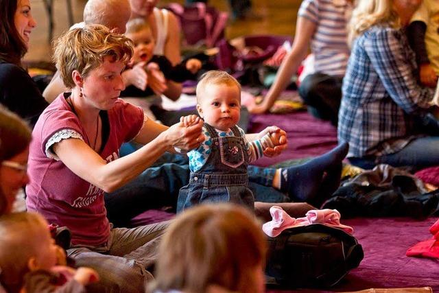 Fotos: Das 3. Babykonzert im Freiburger Stadttheater