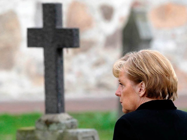 Waren die uerungen von Merkel aus christlicher Sicht vertretbar?  (Archivbild)  | Foto: dpa