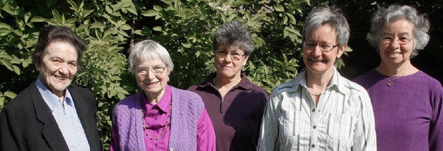 Ursula Wehrle, Anni Kessler, Maria Eck...kingen eventuell in ihre letzte Phase.  | Foto: Jrn Kerckhoff