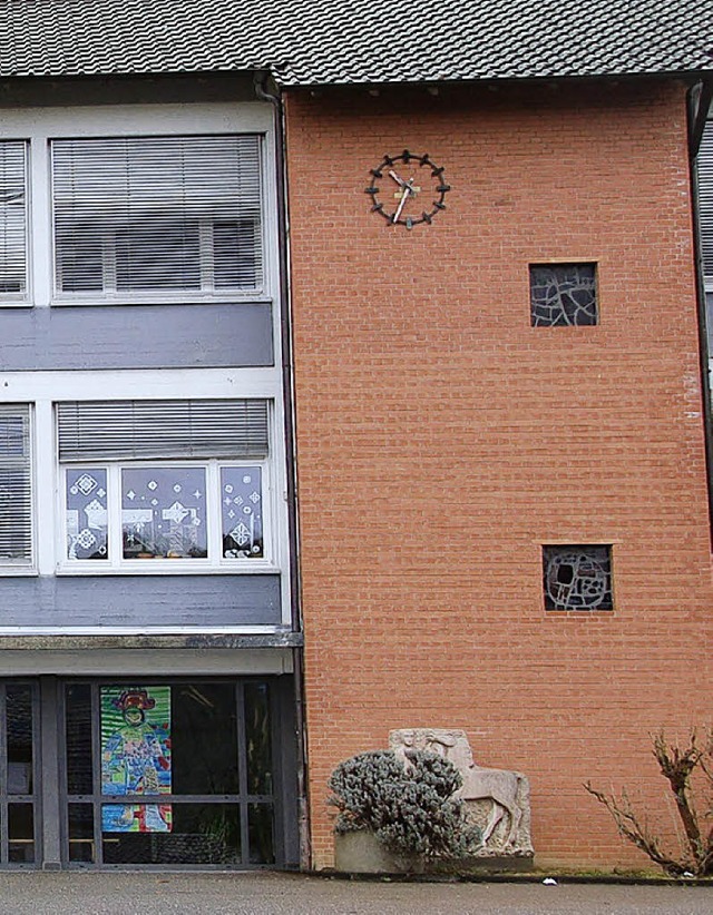 Die Zeit ist abgelaufen fr die Wollbacher Grundschule.   | Foto: M. Maier