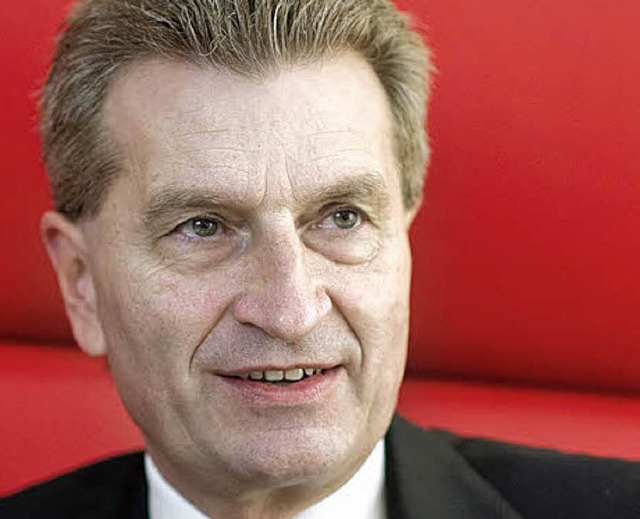 Gnther Oettinger   | Foto: dpa