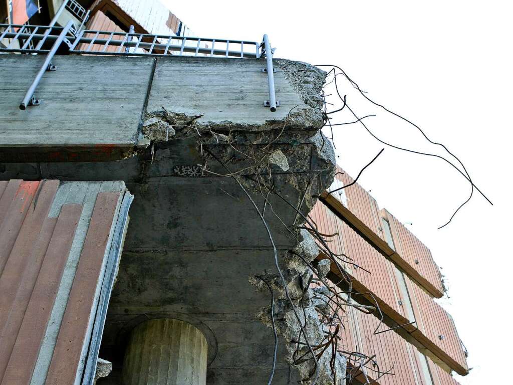 Der Rckbau der UB ist derzeit das Spektakel in Freiburg