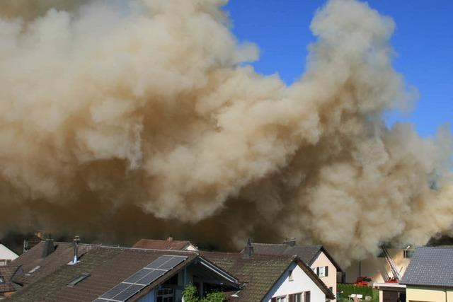 Brand in Spinnerei Brennet verursacht Millionenschaden