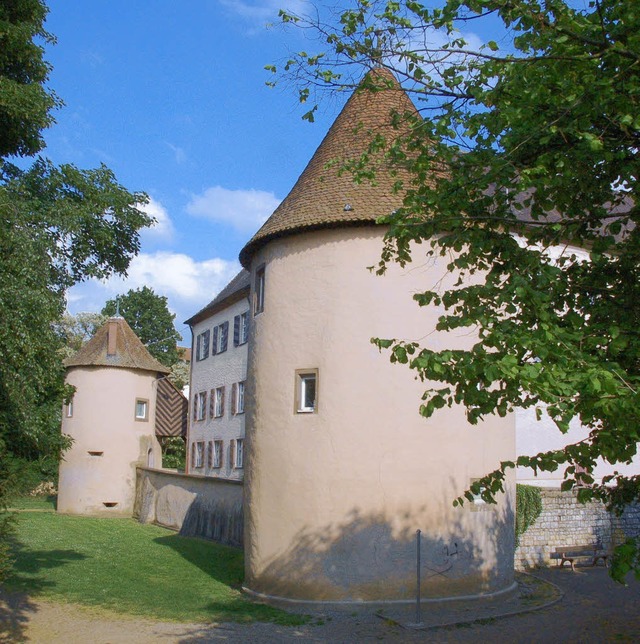 Das Schloss in Kirchhofen &#8211; vorn...h fr das Museum genutzt werden soll.   | Foto: Andrea Gallien