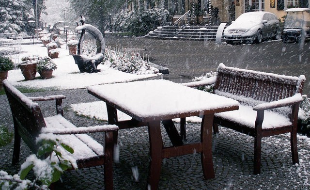 Am 1. Juni 2006 deckte Schnee den Hochschwarzwald ein.   | Foto: Archiv