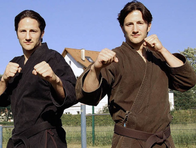 Holen Shaolin-Erfolge fr den Turnerbund: Thomas (links) und Andreas Trefzer.   | Foto: Heinz Vollmar