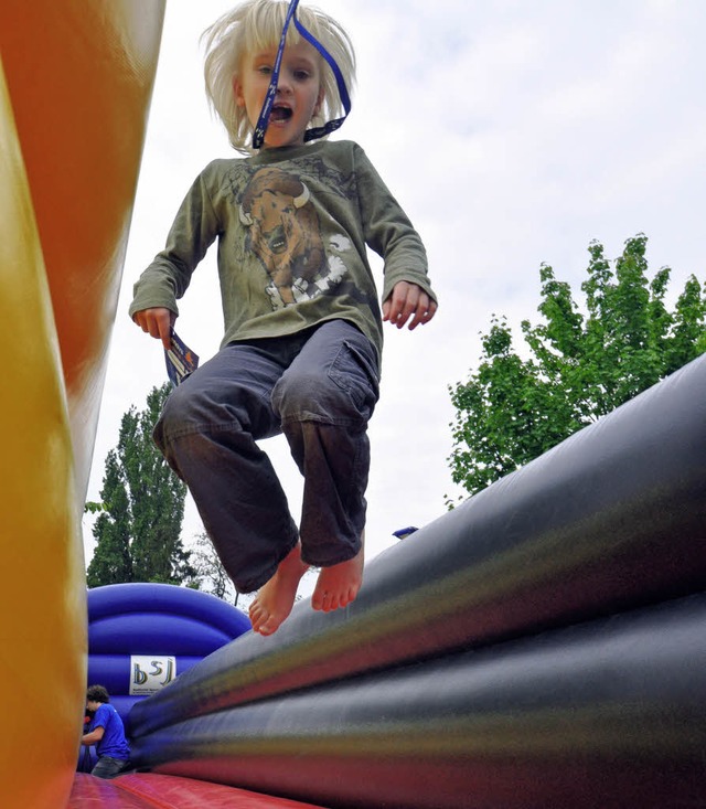 Saisonbeginn im Parkschwimmbad und groer Sporttag   | Foto: Archiv: Ruda