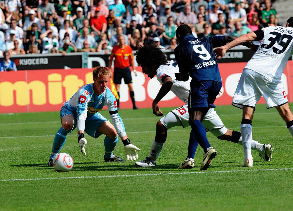 Nichts zu holen fr die Gste. Gladbach kann nach dem 2:0 neue Hoffnung schpfen.