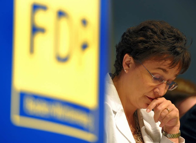 Die FDP hat im schlechten Wahl- und Um...hlecht ist die Stimmung in der Partei.  | Foto: dpa