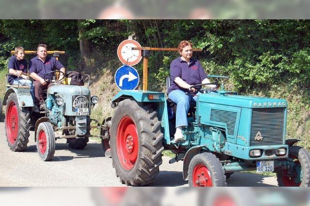 Ein Traktor, den Frauen mögen