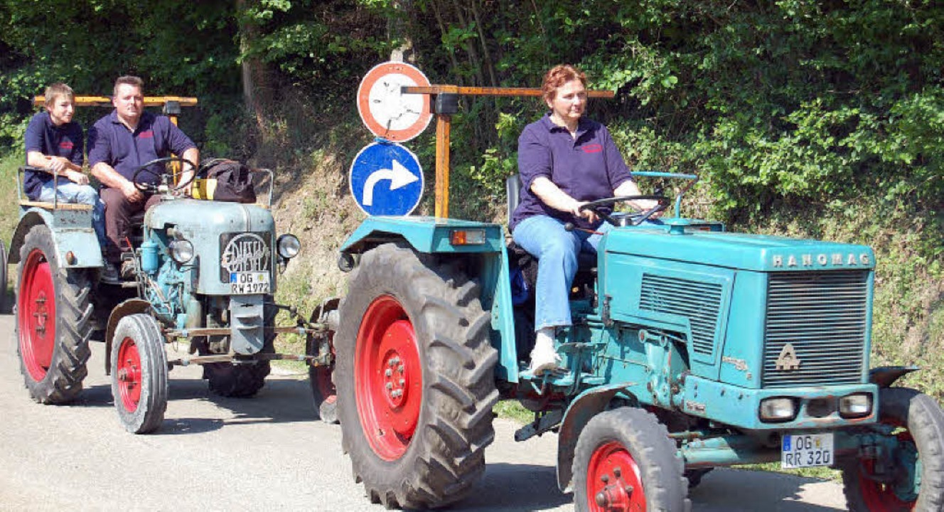 Ein Traktor, den Frauen mögen - Hohberg - Badische Zeitung