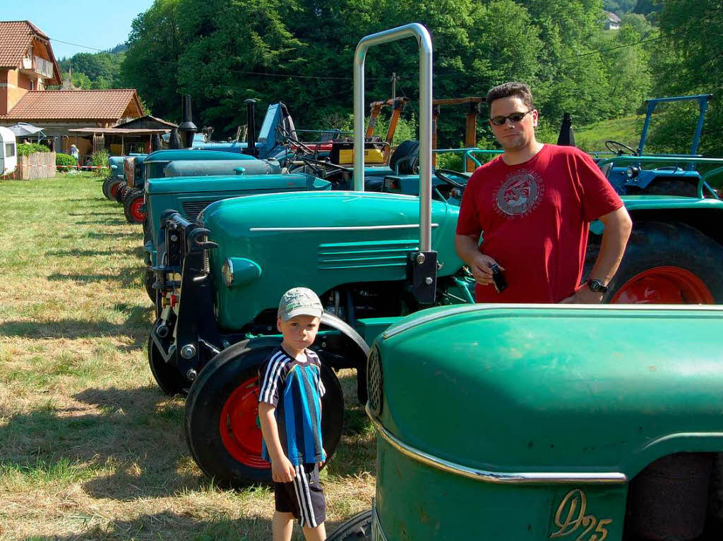 Bulldogtreffen und Bauernolympiade in Diersburg.