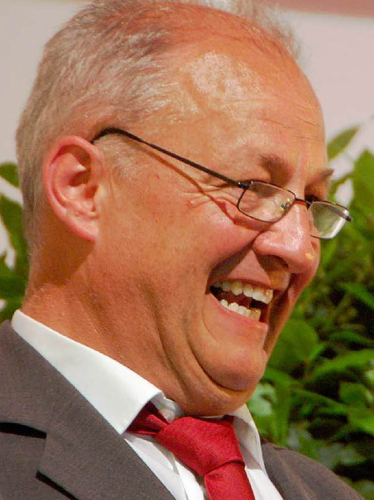 Vereinsvorsitzender Bernhard Zimmermann