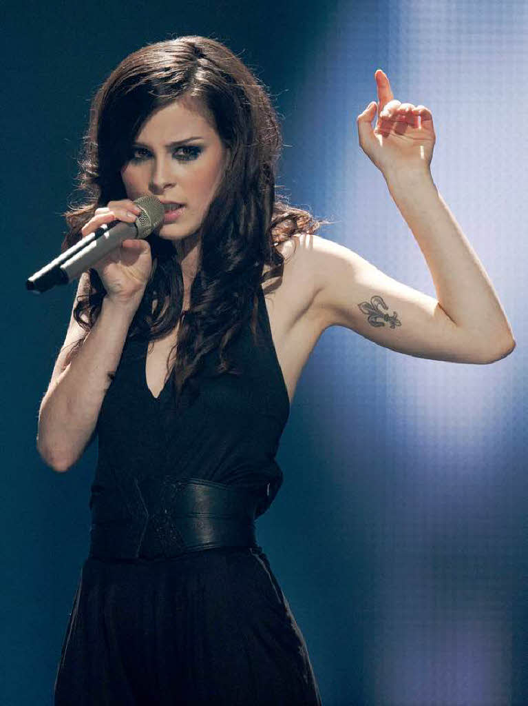 Lena Meyer-Landrut bei den Proben fr den Eurovision Song Contest