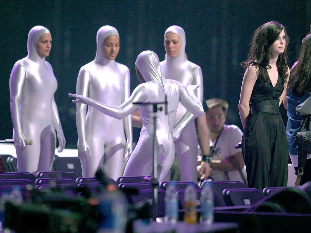 Lena Meyer-Landrut bei den Proben fr den Eurovision Song Contest