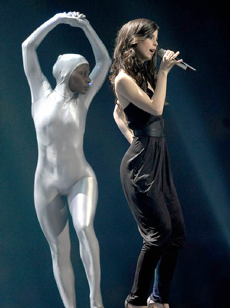 Lena Meyer-Landrut bei den Proben fr den Eurovision Song Contest