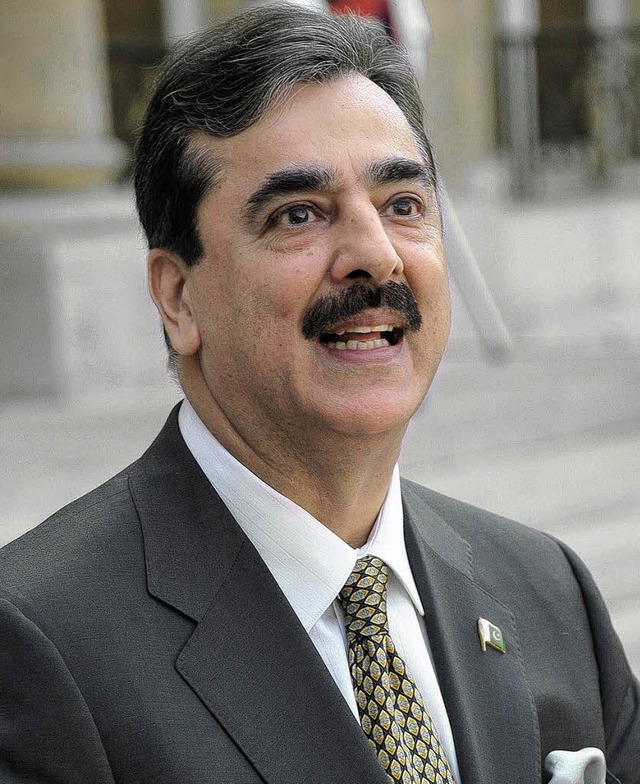 Premierminister Yousuf Raza Gilani    | Foto: DPA