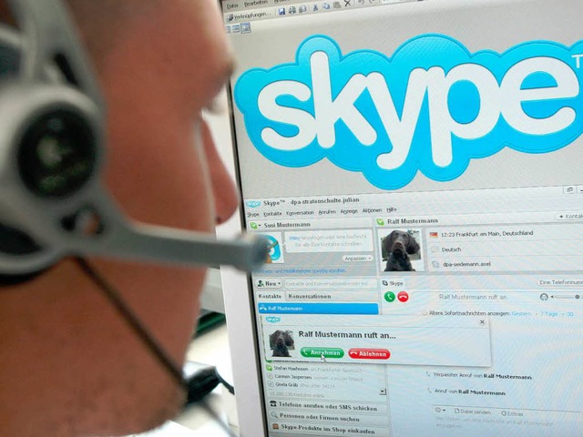 Mit Skype will sich Microsoft  neue Geschftsbereiche erschlieen.  | Foto: dpa