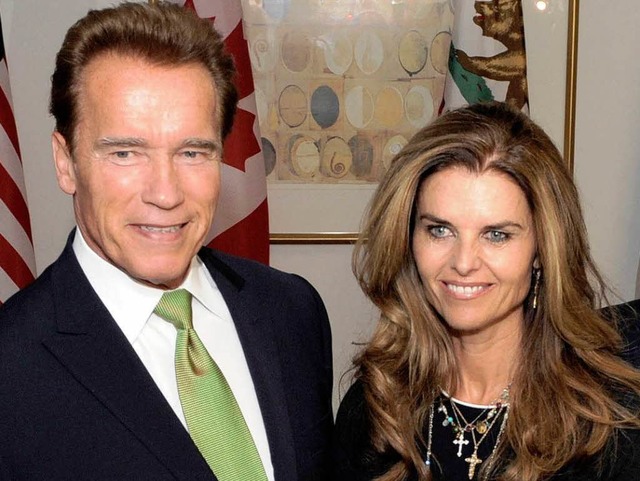 Seit 25 Jahren verheiratet: Arnold Schwarzenegger und Maria Shriver  | Foto: dpa