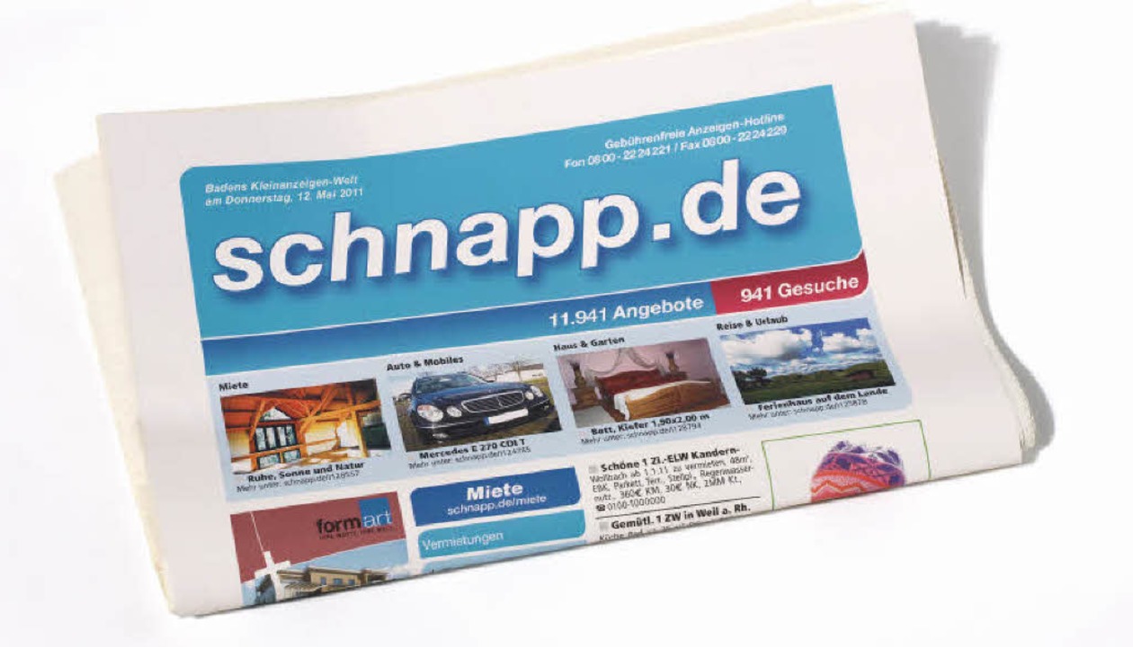 Schnapp wird schnapp.de Wir über uns Badische Zeitung