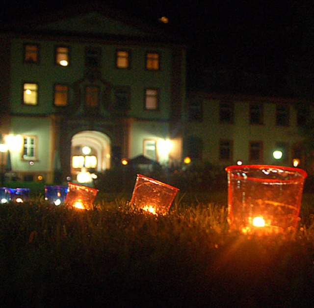 Etliche Kerzen sollen wieder den Kurpark schmcken.  | Foto: Kathrin Blum