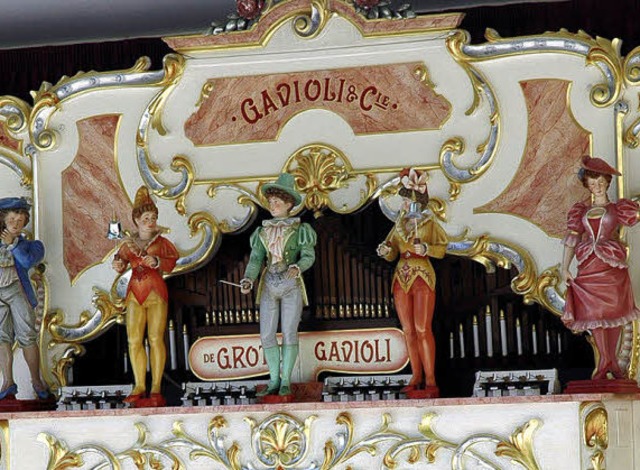 De Grote Gavioli - ein Schmuckstck einer Jahrmarktsorgel.   | Foto: Archivfoto: hubert bleyer