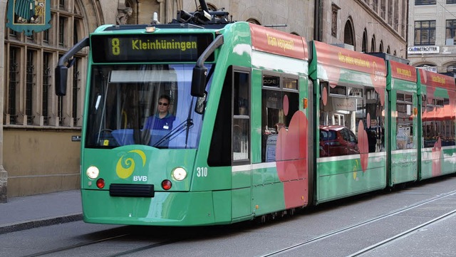 In Basel knnen die Straenbahnen bald neue Ziele anfahren.   | Foto: Michael Reich