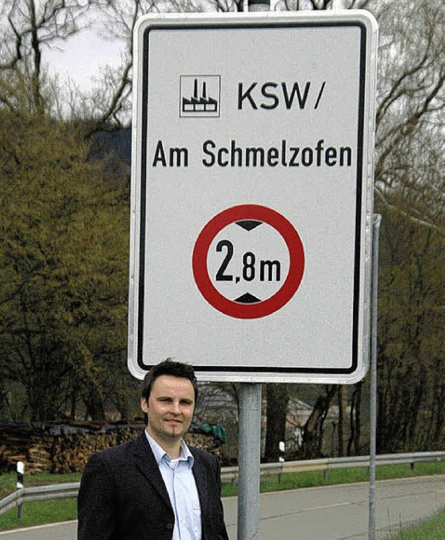 Neue Schilder an der Siensbacher Stra...aftsrates in die Tat umgesetzt wurde.   | Foto: Hubert Bleyer