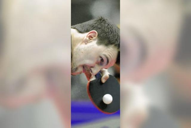 Timo Boll im Eiltempo