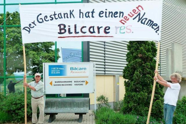 Demo und Brief gegen Geruchsbelstigung