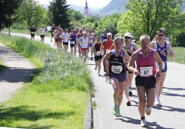 Am Samstag werden beim Kandel-Berglauf...kal, der zum 25.Mal ausgetragen wird.   | Foto: Stinn