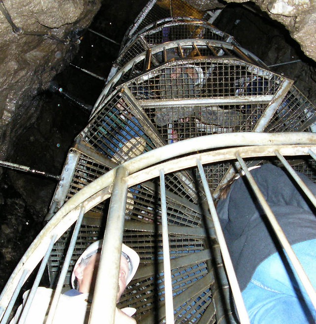 Ins Bergwerk geht&#8217;s knftig fr ...r Gstekarte soll das mglich machen.   | Foto: Archivfoto: Katharina Sahli