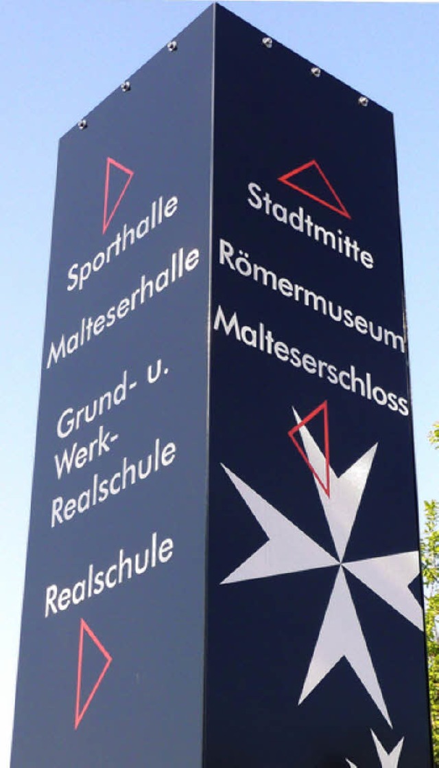 Vorbild frs neue Konzept:    Die Pylonen rund um Schule und Halle.   | Foto: Architekturbro Hfler &amp; Stoll