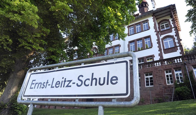 Die Ernst-Leitz-Schule ist knftig nur noch Grundschule.   | Foto: Mnch