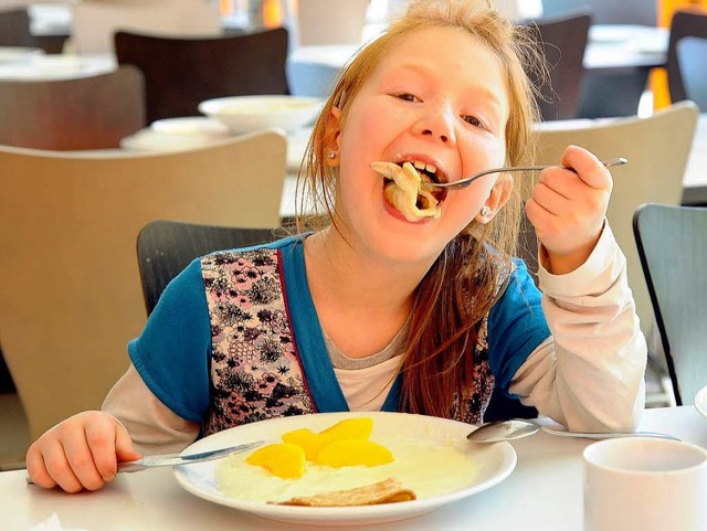 Das  Essen &#8211; hier in der Albert-...ehrt oft  zum pdagogischen Konzept.   | Foto: i. schneider