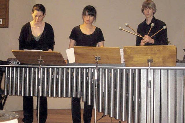 Singende Marimbas mit faszinierenden Klängen