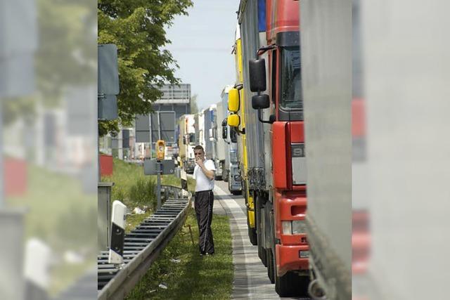 Lkw-Fahrer widerspricht