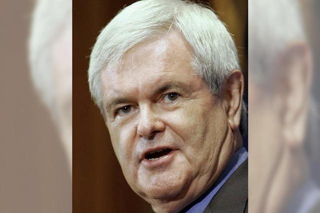 Newt Gingrich will fr die Republikaner kandidieren