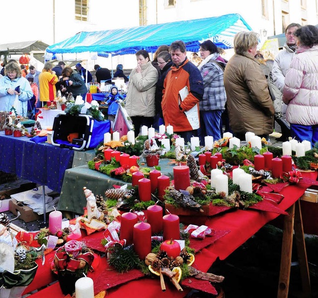 Der Weihnachtsmarkt soll reformiert werden.   | Foto: Archiv: W. Knstle