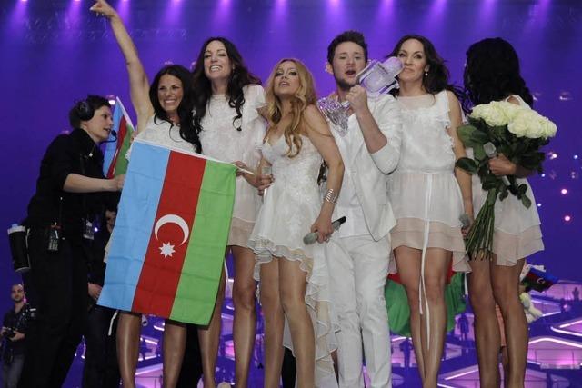 Sieg fr Aserbaidschan, Lena in den Top Ten