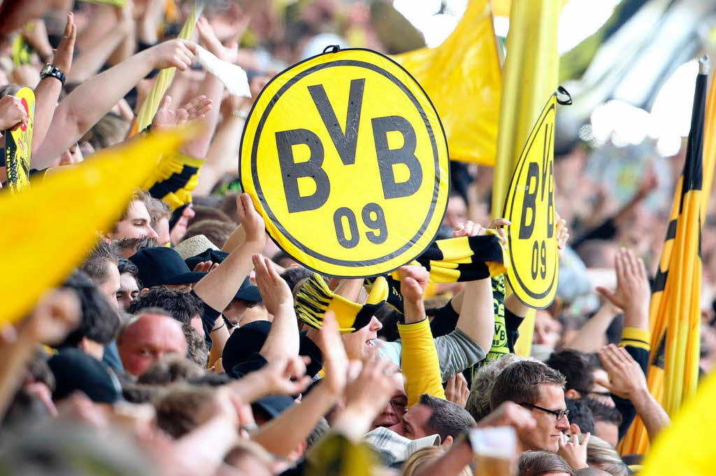 Groe Party in schwarz-gelb: Der BVB ist deutscher Meister.