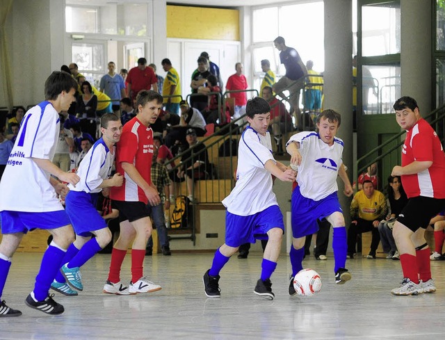 Mit Begeisterung spielten alle Teams b...llbach-flingen gegen LH Tuttlingen 1.  | Foto: Thomas Kunz