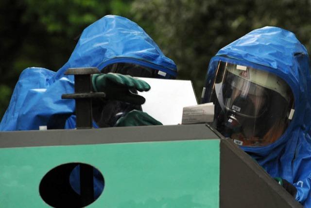 Giftige Chemikalien lsen Groeinsatz in Freiburg aus