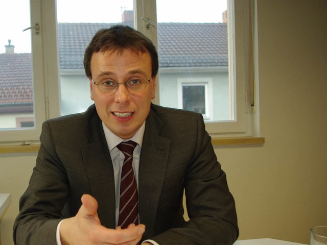 Volker Schebesta, Landtagsabgeordneter...burg, will die CDU in Sdbaden fhren.  | Foto: hr