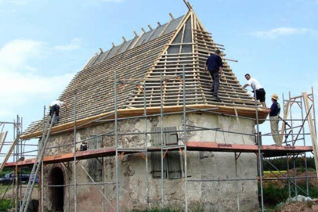 Im Sptherbst soll die Kapelle fertig sein