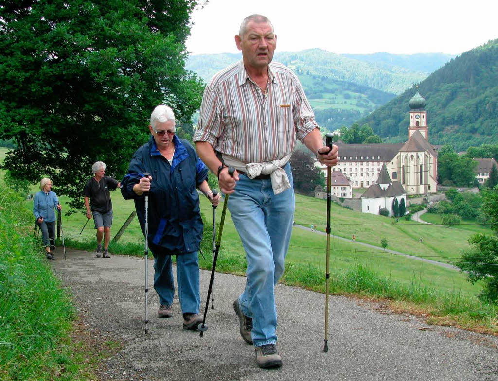 Rund 650 Wanderfreunde genossen am Sonntag den schönen Ausblick beim 45. Internationalen Wandertag in Münstertal. Rund 650 Wanderfreunde genossen am Sonntag den schönen Ausblick beim 45. Internationalen Wandertag in Münstertal.