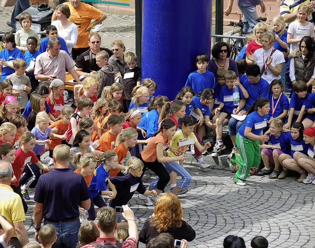 Der Lauftag in Offenburg: eine populr... Eurodistriktmeister ermittelt werden.  | Foto: archivfoto: rab